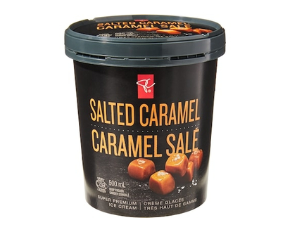 PC Collection noire Crème-glacée très haut de gamme, caramel salé - 500.0 ML
