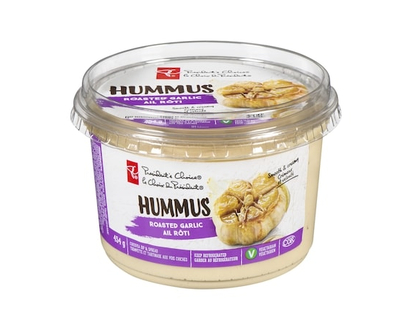 le Choix du Président Ail Rôti Hummus - 454.0 G