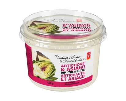 President's Choice Artichoke & Asiago Dip - 454.0 G