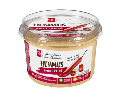 President's Choice Spicy Hummus Chickpea Dip & Spread - 454.0 G