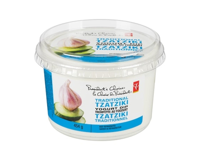 le Choix du Président Trempette au yogourt tzatziki traditionnel - 454.0 G