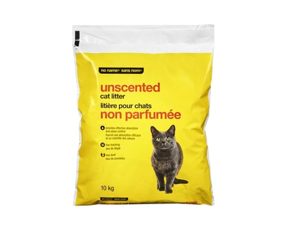 No Name Unscented Cat Litter - 10.0 KG