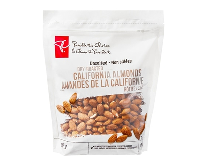 President's Choice Nuts Dry Roasted California Almonds - 907.0 G