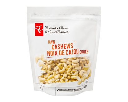 President's Choice Raw Cashews - 680.0 G