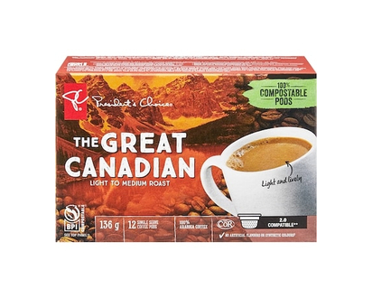 le Choix du Président Cartouches individuelles de café torréfaction blonde à moyenne À saveur du pays - 12.0 EA