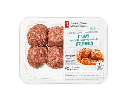 President's Choice Italian Meatballs - 600.0 G