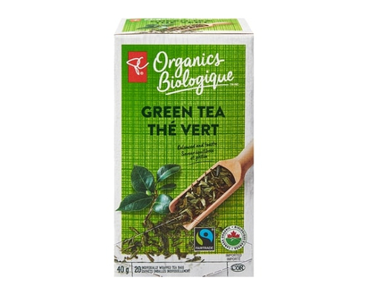 PC Organics Green Tea - 20.0 EA
