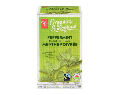 PC Organics Peppermint Herbal Tea - 20.0 EA