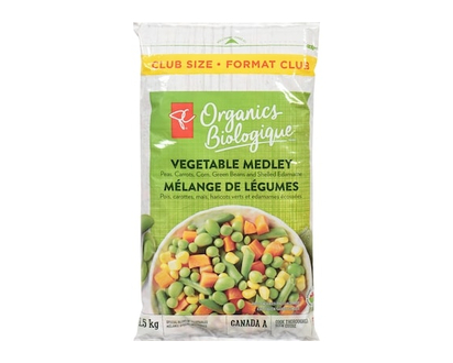 PC Organics Vegetable Medley Club Size - 1.5 KG