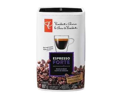 le Choix du Président Café Espresso Forte en grains PCᴹᴰ - 907.0 G
