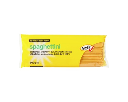 No Name Spaghettini - 900.0 G