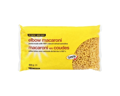 No Name Elbow Macaroni - 900.0 G