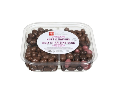 President's Choice Chocolate Covered Nuts & Raisins Collection - 600.0 G