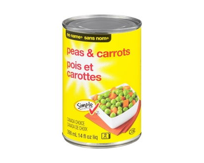 No Name Peas & Carrots - 398.0 ML