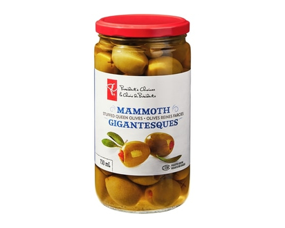 le Choix du Président Olives reines farcies gigantesques - 750.0 ML
