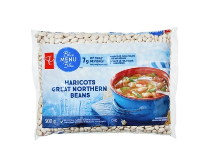 PC Blue Menu Great Northern Beans - 900.0 G