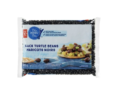 PC Blue Menu Black Turtle Beans - 900.0 G