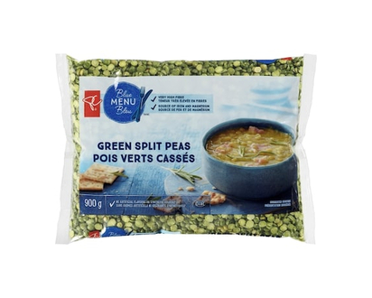 PC Blue Menu Green Split Peas - 900.0 G