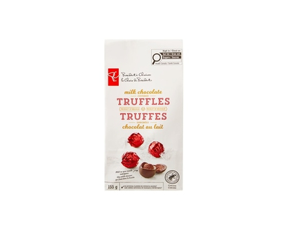 President's Choice Milk Chocolate Covered Truffles - 155.0 G