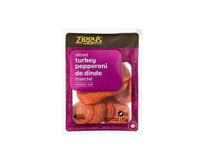 Ziggy's Sliced Turkey Pepperoni - 175.0 G