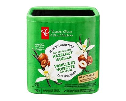 le Choix du Président Café décaféiné à arôme naturel Vanille et noisette mouture fine - 250.0 G