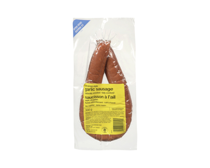 No Name Ukrainian Style Garlic Sausage - 300.0 G