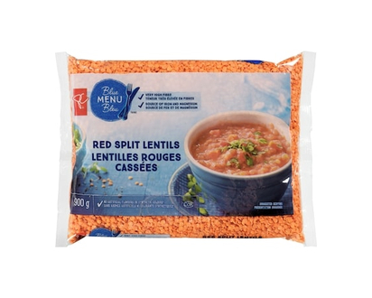 PC Blue Menu Red Split Lentils - 900.0 G