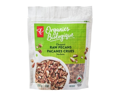 PC Organics Chopped Raw Pecans - 200.0 G
