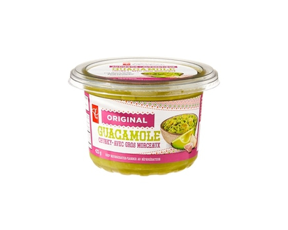 le Choix du Président Guacamole original avec gros morceaux - 425.0 G