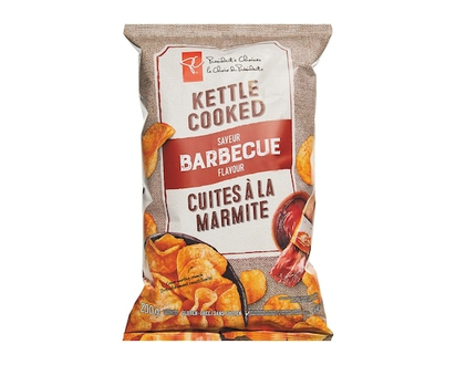 le Choix du Président Croustilles cuites à la marmite à saveur de barbecue - 200.0 G