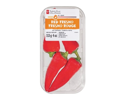 Red Fresno Hot Peppers - 113.0 G