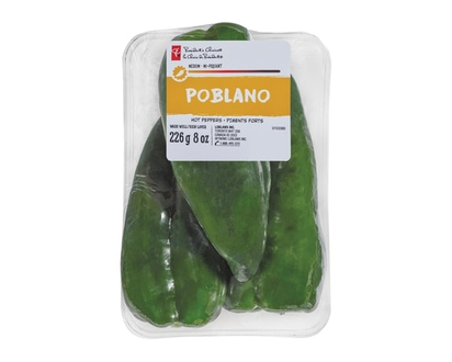 President's Choice Poblano Hot Peppers - 226.0 G