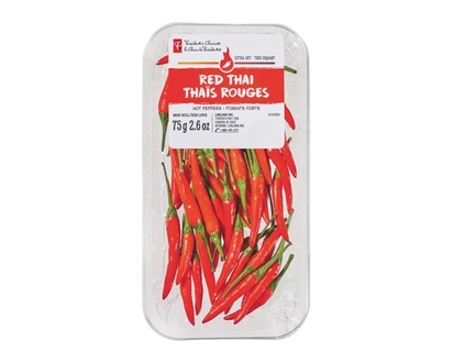 le Choix du Président Piments forts thaïs rouges - 75.0 G