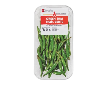 le Choix du Président Piments forts thaïs verts - 75.0 G