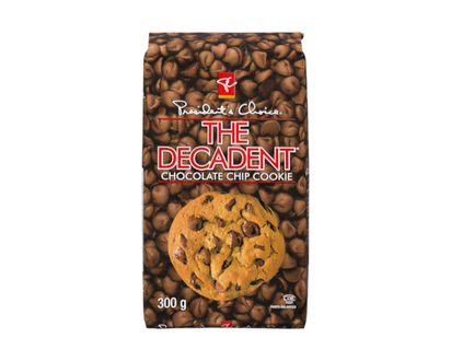 President's Choice The Decadent Chocolate Chip Cookie - 300.0 G