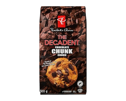 President's Choice The Decadent Chocolate Chunk Cookie - 300.0 G