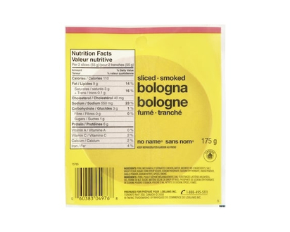 No Name Bologna - 175.0 G