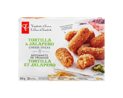 President's Choice Tortilla and Jalapeno Cheese Sticks - 345.0 G