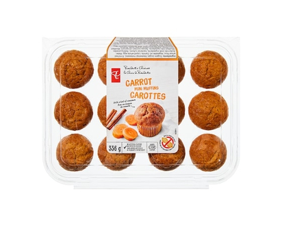 le Choix du Président Mini muffins aux carottes - 336.0 G