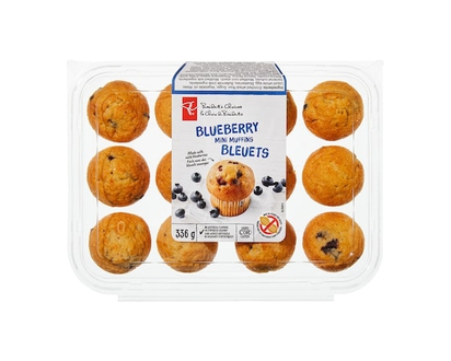 President's Choice Blueberry Mini Muffins - 336.0 G