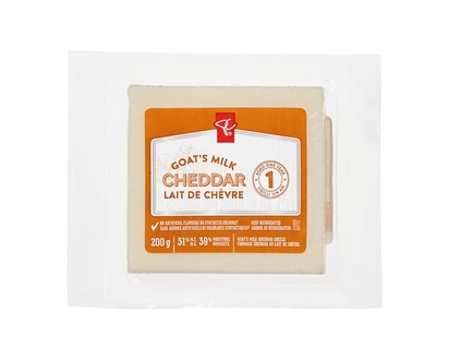 President's Choice Goat's Milk Cheddar Cheese-Aged 1yr - 200.0 G