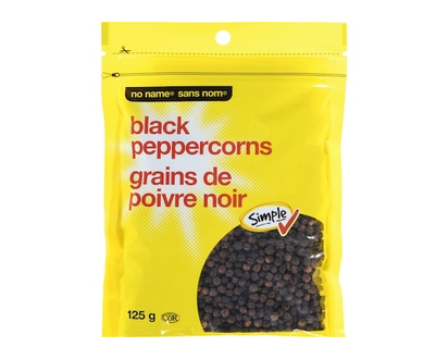 Sans Nom Grains de poivre noir - 125.0 G