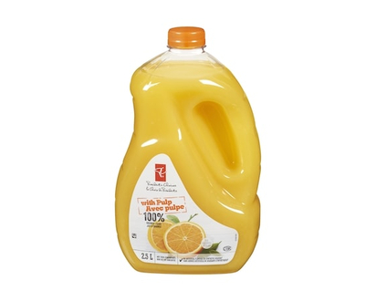 le Choix du Président Jus d’orange avec pulpe - 2.5 L