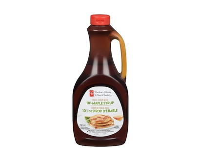 President's Choice Table Syrup With 10% Maple Syrup - 750.0 ML