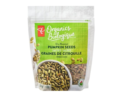 PC Organics Dry Roasted Pumpkin Seeds, Salted - 200.0 G