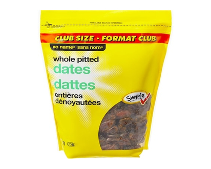 No Name Whole Pitted Dates Club Size - 1.0 KG