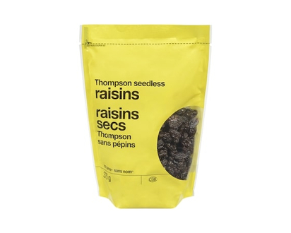 No Name Thompson Seedless Raisins - 375.0 G