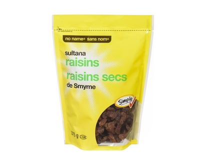 No Name Sultana Raisins - 375.0 G