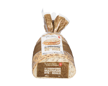 President's Choice Multigrain Rye Loaf Bread - 480.0 G