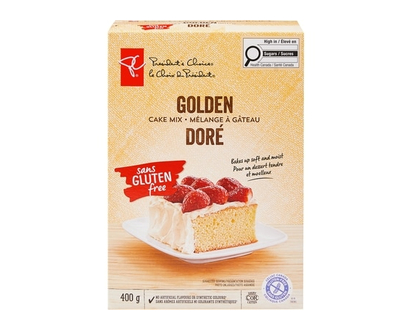 President's Choice Gluten Free Cake Mix, Golden - 400.0 G